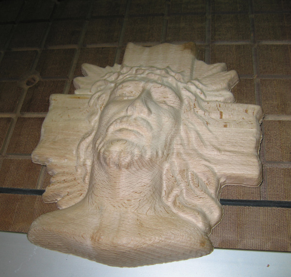 Иисус из фрезерного станка