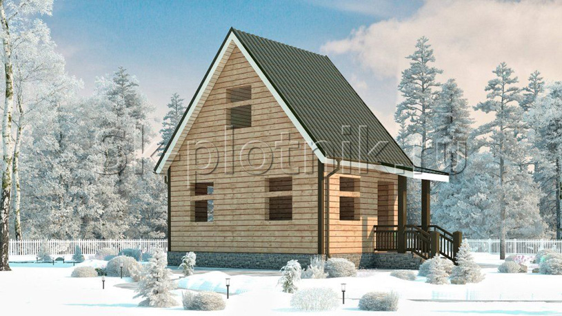 строительство домов из бруса под усадку в Москве и Московской области