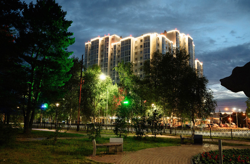 Жилой комплекс «Белые ночи» в Сургуте. ГК «Сибпромстрой»